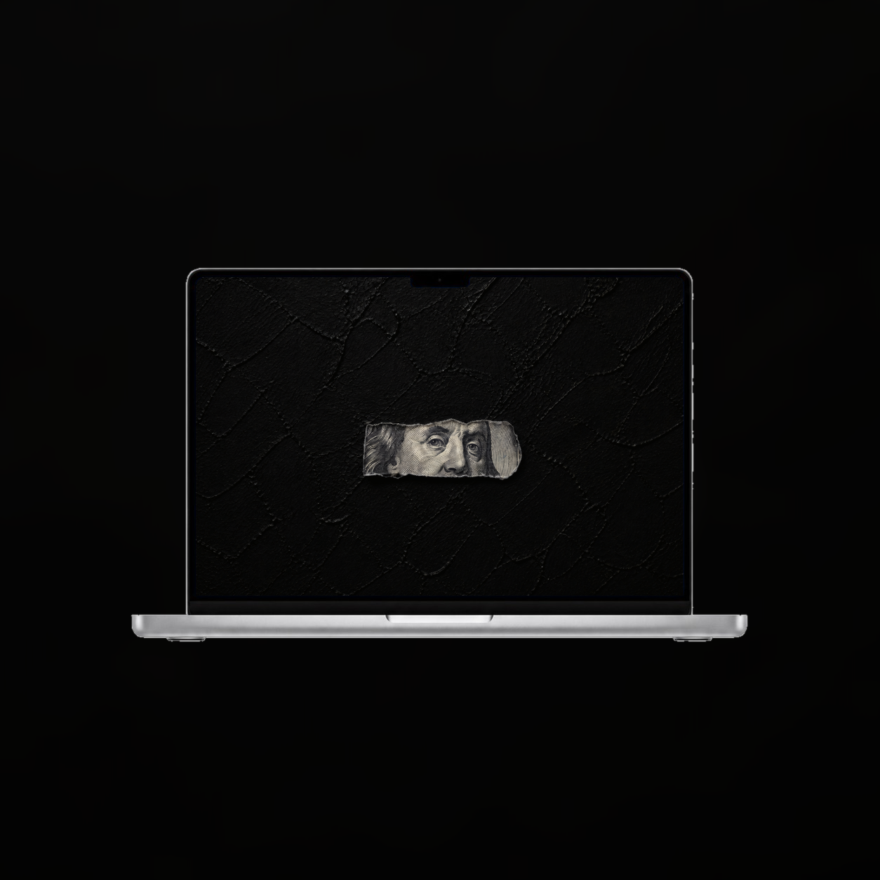 BENJAMIN displayed on a MacBook